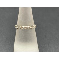 Ladies 9ct White Gold Diamond Ring (Pre-Owned)