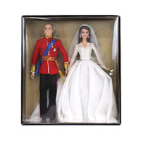 Barbie William & Catherine (Kate) Royal Wedding Set Gold Label Collection W3420