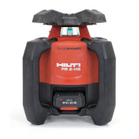 Hilti PR 2-HS A12 Rotary Laser Level with PRA 20 Receiver & Battery (pre-owned)