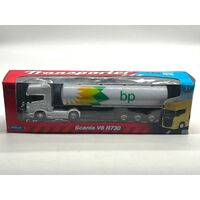 Welly 1:64 Scania V8 R730 BP Tanker Diecast Metal (Pre-owned)