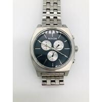 Nixon Synchronicity Time Teller Stainless Steel Chrono Unisex Quartz Watch