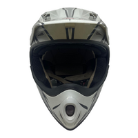 RXT Racer II 2013 White Gunmetal Antman Design Large Helmet (Pre-Owned)