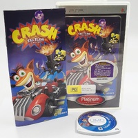 Crash Tag Team Racing PSP Game With Manual Preowned Sony PlayStation Portable