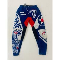 O'Neal Element Motocross Pants Red Blue Size Youth 28 (Pre-owned)