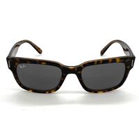 Ray-Ban Jeffrey 1292/B1 53 Brown Sunglasses (Pre-owned)