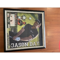 Jason Day 2015 PGA Champion Hand Signed Golf Ball Framed Rare Memorabilia