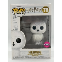 Funko Pop! #76 Harry Potter Hedwig Flocked Vinyl Figure Rare Collectable