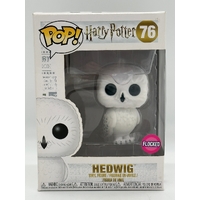 Funko Pop! #76 Harry Potter Hedwig Flocked Vinyl Figure Rare Collectible