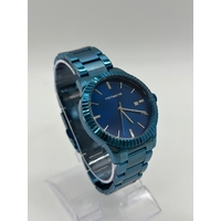 Michael Hill Men’s Watch Blue Metal Stainless Steel (Pre-Owned)