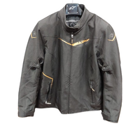 Ixon Slash Ladies Motorcycle Textile Jacket Size C-3XL Black Gold Riding Gear