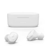 Belkin SOUNDFORM Play True Wireless Earbuds White IPX5 Sweat Water Resistant
