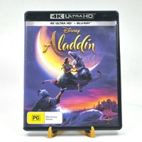 Aladdin 2019 Live Action 4K Ultra HD + Blu-ray 2 Disc Set