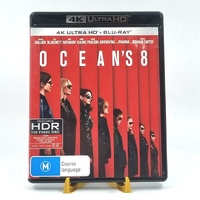 Ocean's 8 4K Ultra HD + Blu-ray 2018 Action Comedy Movie HDR