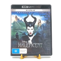Maleficent 4K Ultra HD Blu-ray Movie Angelina Jolie Fantasy Adventure