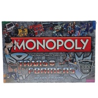 Monopoly Transformers Retro Edition Board Game Hasbro Collectible