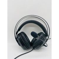 Cooler Master Over-Ear Design Wired Headphones and Microphone Black