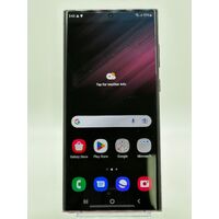 Samsung Galaxy S22 Ultra 5G Phone 128GB SM-S908E - Burgundy (Pre-owned)