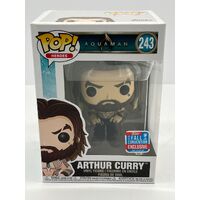 Pop! Heroes Aquaman Arthur Curry Fall Convention 2018 Figure #243 (Pre-owned)