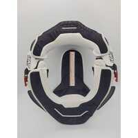 Leatt Motorcycle Neck Brace Size Medium GPX Club II White/Black (Pre-owned)