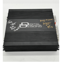 Digital Designs A4 4-Channel A Series Amplifier 55~130W Bass Boost (Pre-owned)