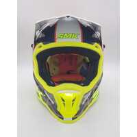 SMK Allterra Fulmine Off-Road Bike Helmet GL174 Size L (Pre-owned)