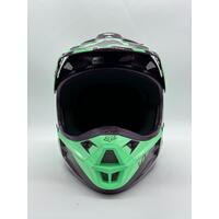 Fox Racing V1 Motocross Helmet Green/Black (Pre-owned)
