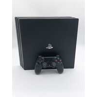 Sony PS4 Pro 1TB Black Console CUH-7202B + Controller and Cables (Pre-owned)