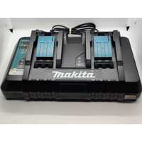 Makita DC18RD 18V Dual Port Rapid Fuel Battery Charger – Skin Only (Pre-owned)