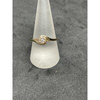 Ladies 10ct Yellow Gold Ring (Pre-Owned)
