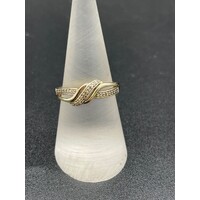 Ladies 9ct Yellow Gold Ring (Pre-Owned)