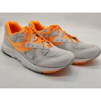 Saucony Aya in White/Grey/Orange S70460-5 Men’s Shoes Size 12 US (Pre-owned)