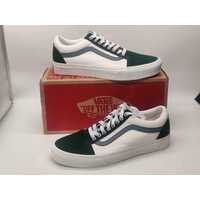 Vans Old Skool Varsity Canvas Blue/Green VN0A5JMIBLG Size 8 US Men (Pre-owned)