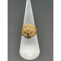 Ladies 22ct Yellow Gold Ring (Pre-Owned)