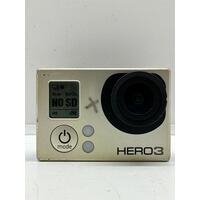 GoPro Hero 3 Action Camera Silver Edition Device Only “No Parts”