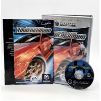 Need for Speed Underground Nintendo GameCube Game Complete with Manual