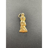 Unisex 18ct Yellow Gold Religious Pendant (Pre-Owned)