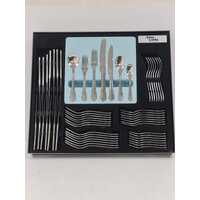 Alex Liddy Aquis 56 Piece Stainless Steel Cutlery Set