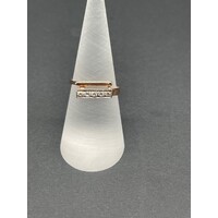 Ladies 14ct Rose Gold Ring (Pre-Owned)