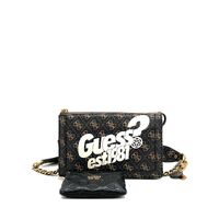 Guess Abey Multi Compartment Shoulder Bag with Coin Purse (Pre-owned)