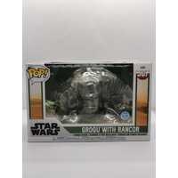 Funko Pop! Star Wars The Book of Boba Fett Grogu with Rancor #587 Figure