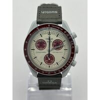 Swatch X Omega Mission to Pluto Chronograph 42mm Watch