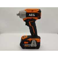 AEG 18V 2 Piece Fusion Tool Kit with Batteries and Charger in Case (Pre-owned)