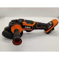 AEG 18V 125mm Fusion Switch Angle Grinder BEWS18125BLP Skin Only