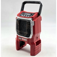 Ozito PXRDS-300 18V Cordless Job Site Radio Skin Only AM/FM AUX Power X Change 
