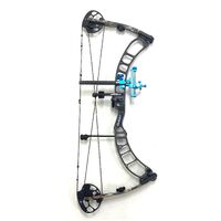 Quest Flexis AR 701B Compound with 12 Arrows in Bag