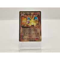 Pokémon Collectors Card Charizard Commemorative Metal Card (Pre-owned)