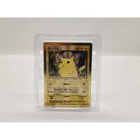 Pokémon Collectors Card Pikachu Commemorative Metal Card Limited Edition
