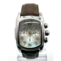 Invicta 4392 Lupah Style Sapphire Coated Crystal Leather Band Watch