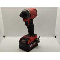 Milwaukee M18 Fuel M18 FID2 18V 1/4" Hex Cordless Impact Driver 5.0Ah Battery