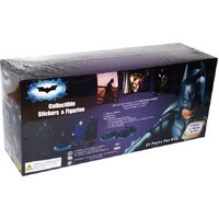 NEW Batman The Dark Knight Collectible Stickers and Figurine Pack in Box